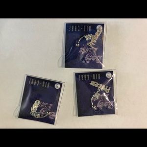 3 body jewelry new in Original package